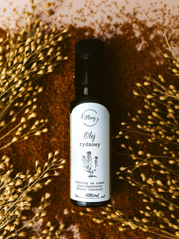Olej rydzowy z lnianki siewnej
